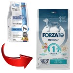 Купить Сухой корм FORZA10 DOG MEDIUM MONODIET LOW GRAIN монобелковый для взрослых собак средних пород при аллергии с рыбой (1,5 кг) Forza 10 в Калиниграде с доставкой (фото 1)