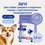 Купить Jarvi сухой полнорационный корм для взрослых собак средних и крупных пород с чувствительным пищеварением Jarvi в Калиниграде с доставкой (фото)