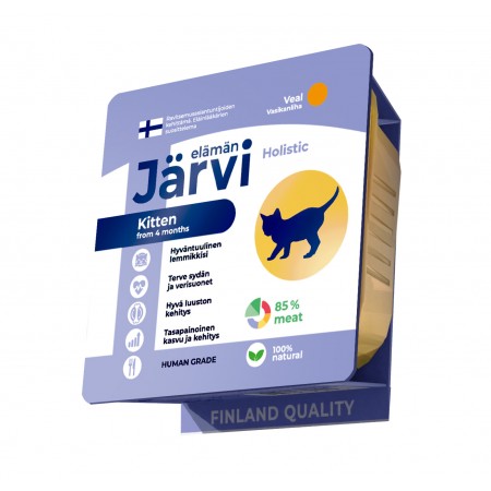 Jarvi мясной паштет с телятиной для котят