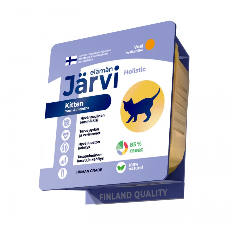 Купить Jarvi мясной паштет с телятиной для котят Jarvi в Калиниграде с доставкой (фото)