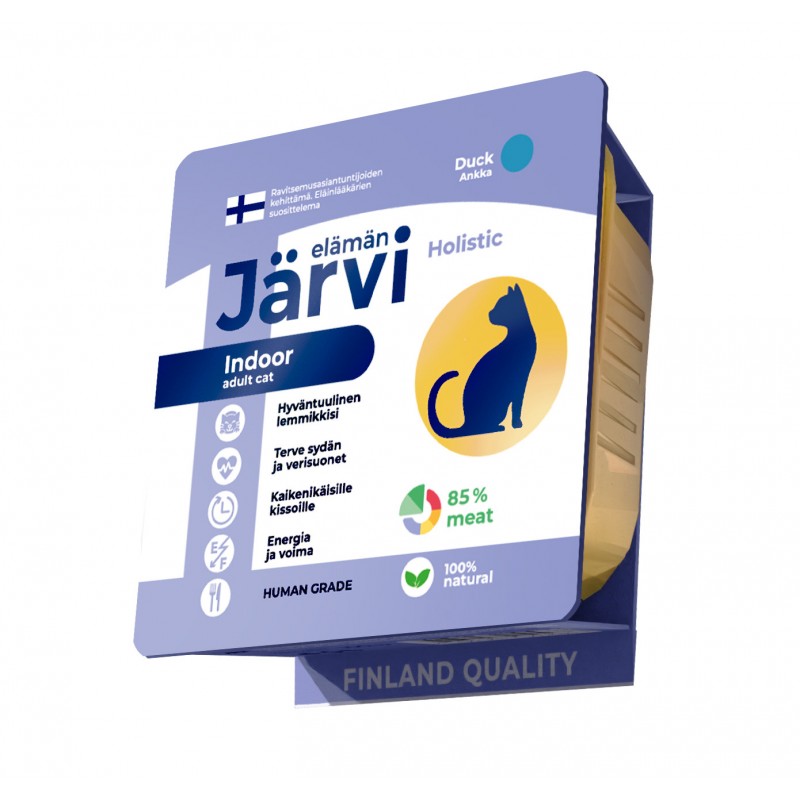 Купить Jarvi мясной паштет с уткой для домашних кошек Jarvi в Калиниграде с доставкой (фото)