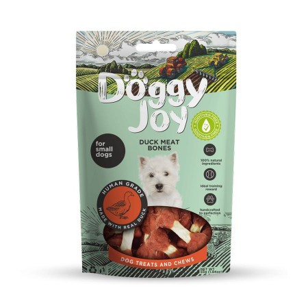 Doggy Joy лакомство для собак мелких пород, косточки с мясом УТКИ - 55 г