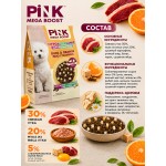 Купить Сухой корм для собак PINK MEGA BOOST Гипоаллергенный Утка с апельсином с сублимированным мясом 2 кг Pink в Калиниграде с доставкой (фото 4)