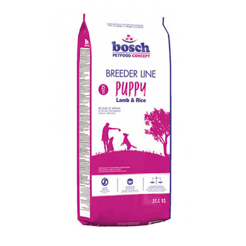 Сухой корм Bosch Breeder Line Puppy (Бош Бридер Паппи) для щенков всех пород, 20 кг (для заводчиков и питомников)