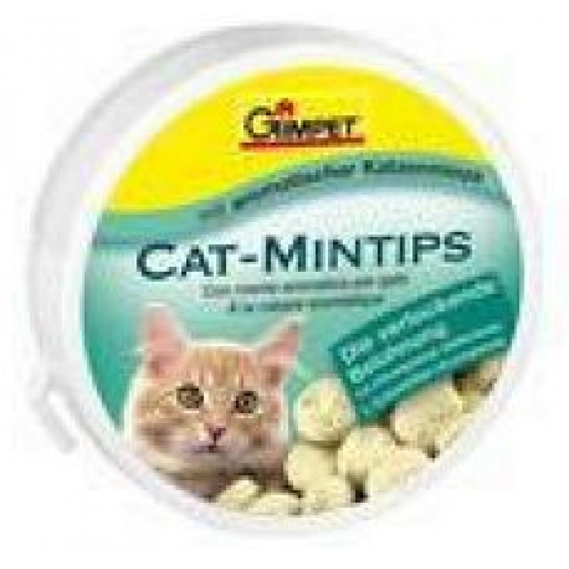 Gimpet Cat-Mintips Витаминизированное Лакомство с Кошечьей Мятой 90 таб