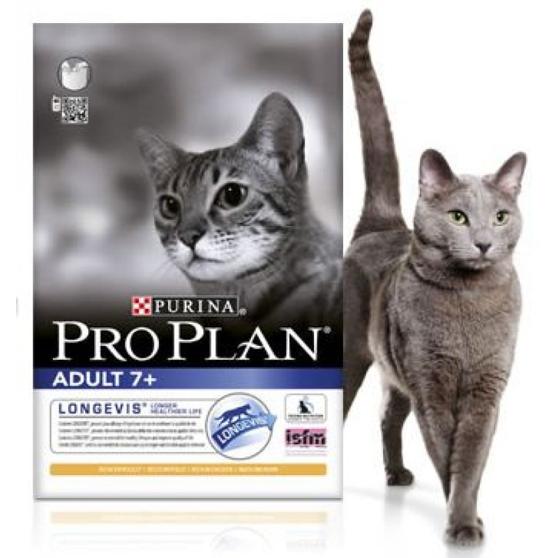 Purina Pro Plan Vital Age 7+ / Корм Про План для пожилых кошек старше 7 лет 1.5кг