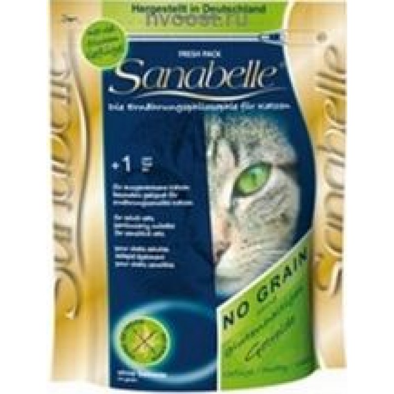 Bosch Sanabelle No Grain - беззерновой корм для взрослых кошек с аллергией на злаковые - Санабелль Но Грейн 10кг