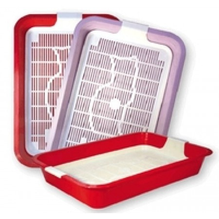 Туалет для кошек Кис с сеткой большой