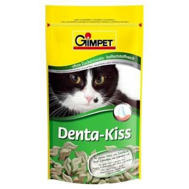 Gimpet Denta-Kiss Джимпет Дента-Кисс Витамины для кошек для очистки зубов