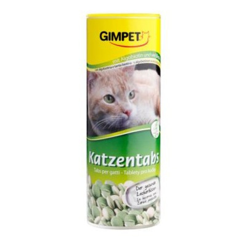 Gimpet (Джимпет) Katzentabs витаминные таблетки для кошек с ТГОС (морские водоросли) 710 шт