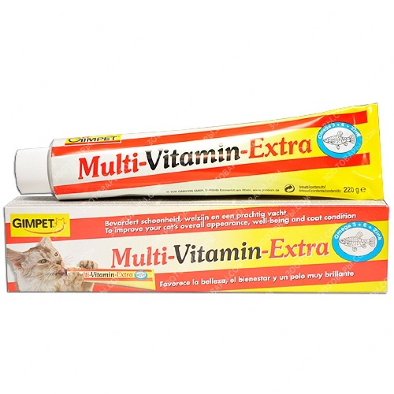 Gimpet Multi-vitamin Extra Мультивитаминная паста