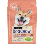 Сухой корм Purina Dog Chow Sensitive для взрослых собак с чувствительным пищеварением, лосось, 2,5 кг