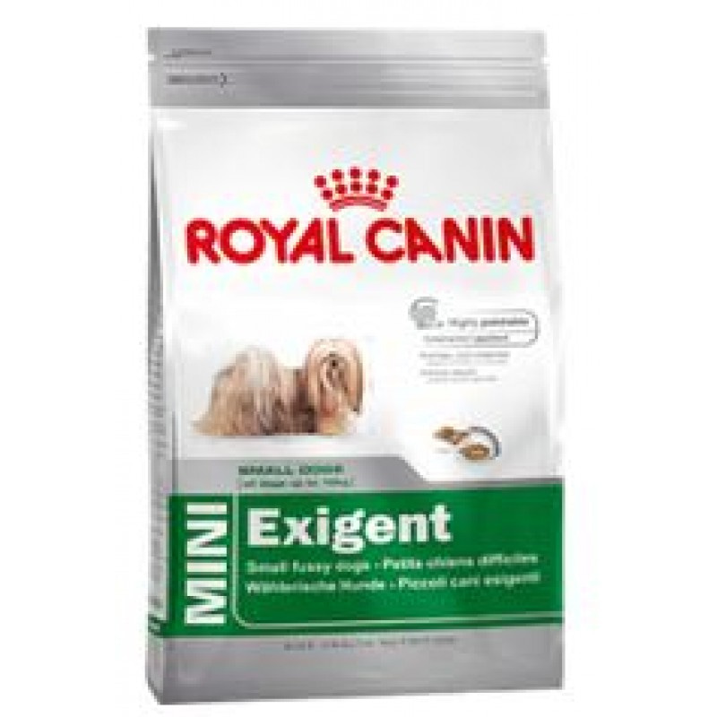 Royal Canin Mini Exigent, Корм для собак, привередливых в питании 800 гр, в возрасте с 10 мес. до 8 лет
