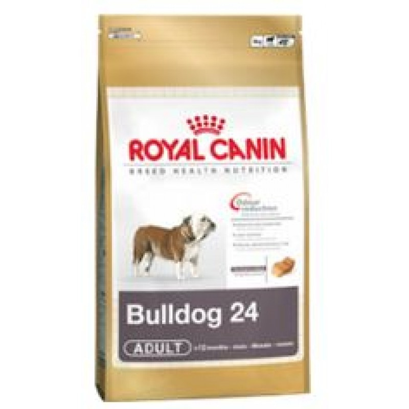 Royal Canin Bulldog 24 Adult,  12 кг