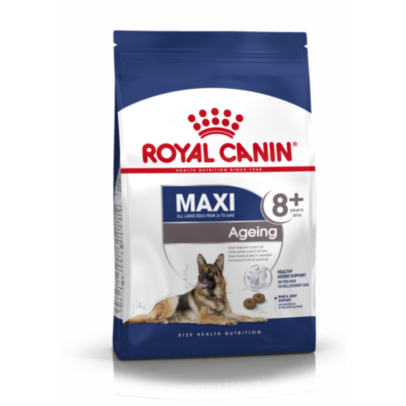 royal canin maxi ageing 8+, питание для стареющих собак в возрасте от 8 лет и старше  15 кг
