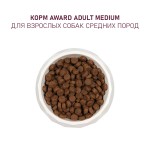 Купить Сухой корм AWARD для средних собак с индейкой, курицей, морковью и смородиной, 12кг AWARD в Калиниграде с доставкой (фото 5)