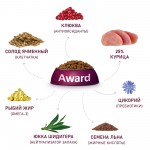 Купить Сухой корм AWARD Urinary для кошек при МКБ, курица с клюквой, цикорием и рыбьим жиром, 10кг AWARD в Калиниграде с доставкой (фото 4)