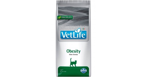 Сухой корм Farmina Vet Life Cat Obesity диета для взрослых кошек для ...