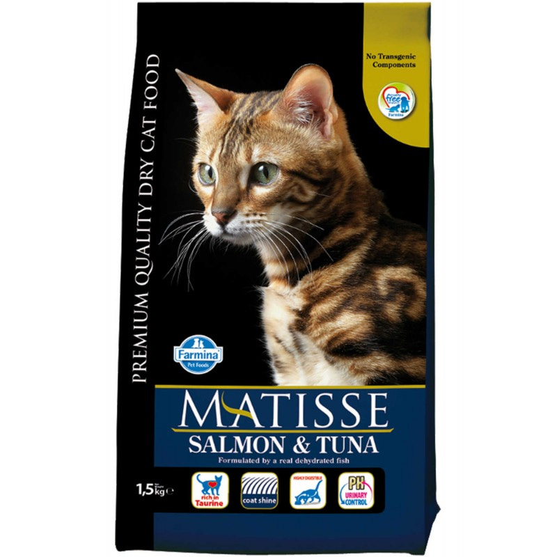 Farmina Matisse Salmon & Tuna корм для взрослых кошек с лососем и тунцом 1,5 кг
