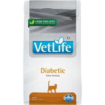 Farmina Vet Life диета для кошек при сахарном диабете 400 гр