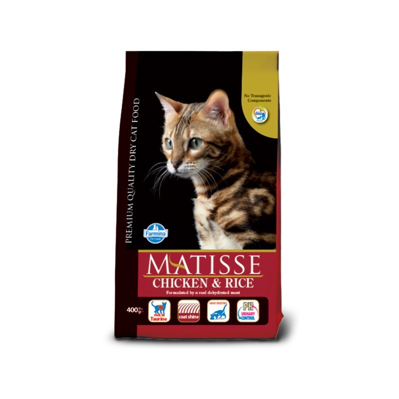 Farmina Matisse Chicken & Rice корм для взрослых кошек с курицей и рисом 400 гр
