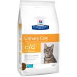 Сухой диетический корм для кошек Hill's Prescription Diet c/d Multicare Urinary Care при профилактике цистита и мочекаменной болезни (мкб), с рыбой 1,5 кг