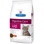 Сухой корм Hill's Prescription Diet i/d Digestive Care Хилс для кошек диетический рацион при заболеваниях желудочно-кишечного тракта (Хилс PD Ай/Ди АйДи ID) , курица 1,5 кг