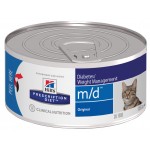 HILLS Prescription Diet m/d Diabetes/Weight Management диетический корм для кошек при сахарном диабете консервированный 156г