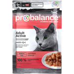 Купить Консервы для энергичных, подвижных кошек Probalance Active, 85 г ProBalance в Калиниграде с доставкой (фото)