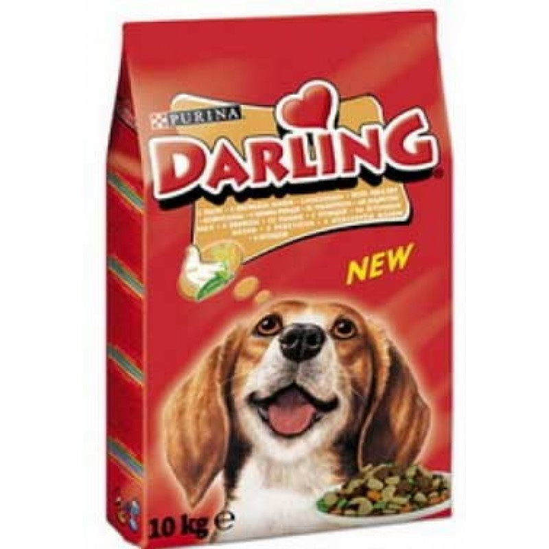 Дарлинг  корм д/собак -  мясо, овощи 10 кг