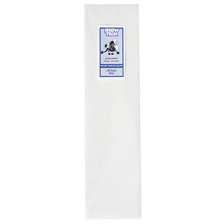 SHOW TECH бумага натуральная, многоразовая, 40 х 10 см 100 шт., белая