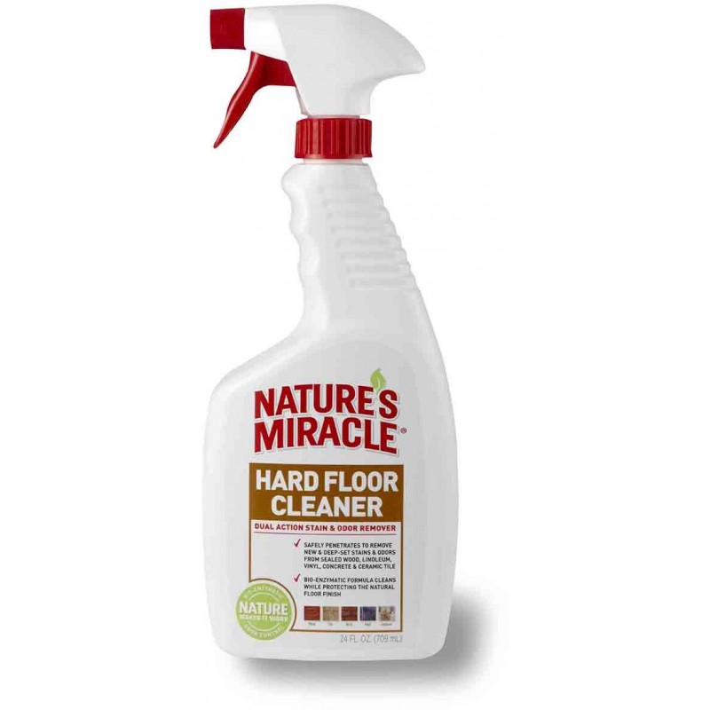 Natures Miracle средство от пятен и запахов для твердых покрытий полов спрей 710 мл