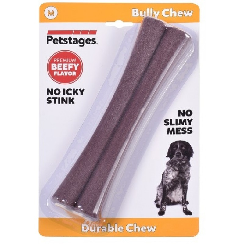 Купить Petstages игрушка для собак Bully Chew 14 см с ароматом говядины средняя Petstages в Калиниграде с доставкой (фото)