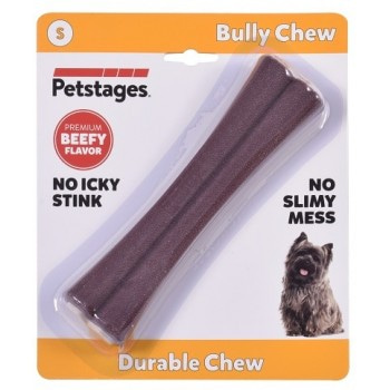 Petstages игрушка для собак Bully Chew 11 см с ароматом говядины маленькая
