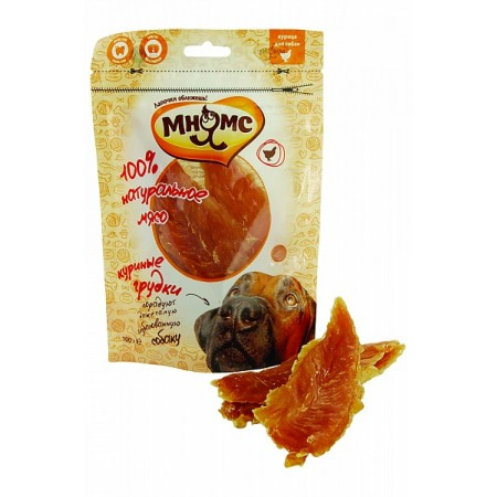 Мнямс куриные грудки для собак