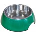 SuperDesign миска на подставке для собак и кошек 160 мл зеленый перламутр