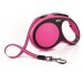 flexi рулетка New Comfort L (до 50 кг) лента 8 м черный/розовый