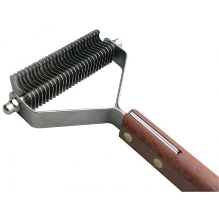 SHOW TECH стриппинг 27 ножей с деревянной ручкой для очень мягкой шерсти