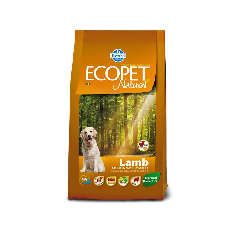 Купить Farmina Ecopet Natural, для собак мелких пород, ягненок, 12 кг Farmina Ecopet в Калиниграде с доставкой (фото)