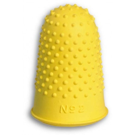 SHOW TECH резиновый напальчник р.2 (19 мм, желтый)