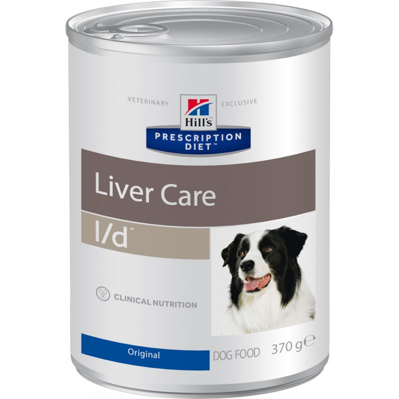 Корм для собак HILLS Prescription Diet l/d Liver Care для печени консервированный 370г