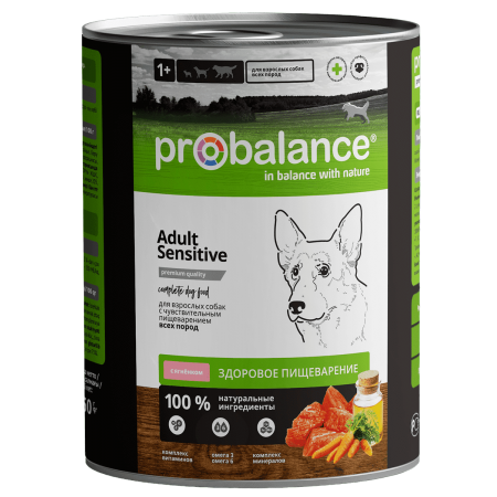 Консервы для собак Probalance "Sensitive", 850г
