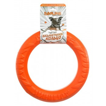 Doglike M для собак средних пород (рост 40-56 см и вес 10-20 кг) кольцо 8-гранное, оранжевое ⌀265 мм