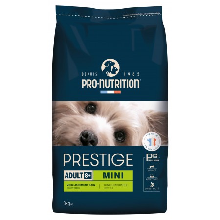 Сухой корм для собак Pro-Nutrition Flatazor Prestige Dog Adult Mini 8+, 3 кг