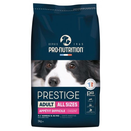 Сухой корм для собак Pro-Nutrition Flatazor Prestige Dog Adult WITH LAMB AND RICE, 3 кг
