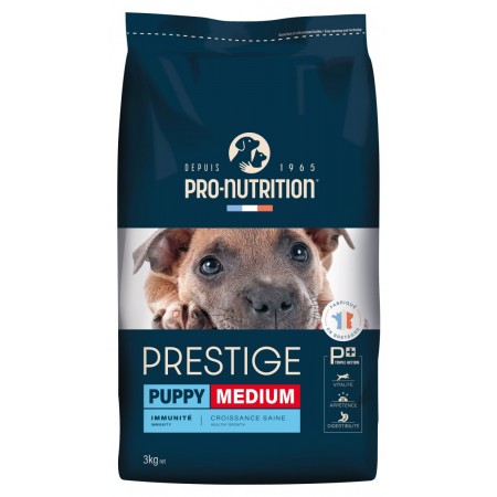 Сухой корм для щенков всех пород Pro-Nutrition Flatazor Prestige Dog Puppy Medium, 3 кг
