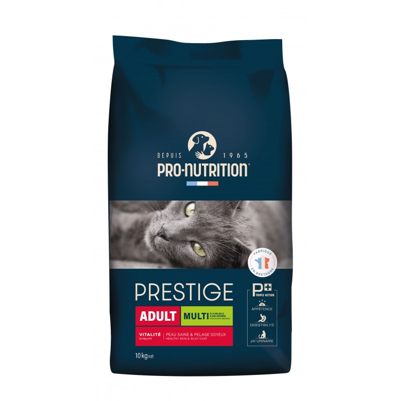 Купить Сухой корм для привередливых кошек Pro-Nutrition Flatazor Prestige Cat ADULT MULTI WITH POULTRY & VEGETABLES, 10 кг Flatazor в Калиниграде с доставкой (фото)
