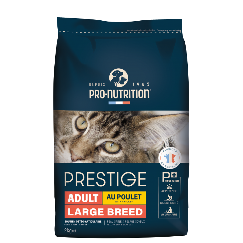 Купить Сухой корм для кошек крупных пород Pro-Nutrition Flatazor Prestige Cat ADULT LARGE BREED, 2 кг Flatazor в Калиниграде с доставкой (фото)