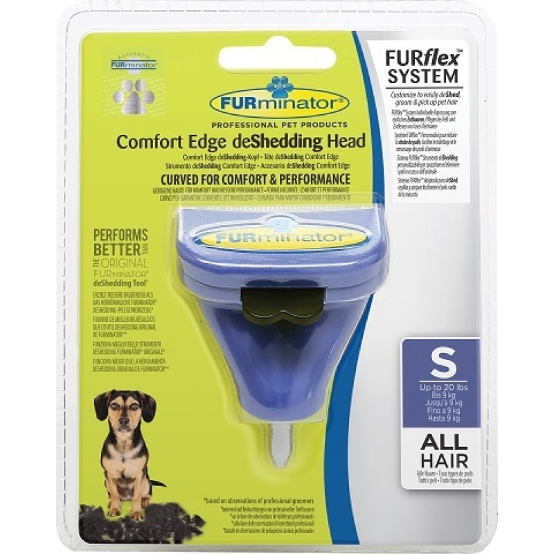 FURminator FURflex насадка против линьки S, для собак мелких пород