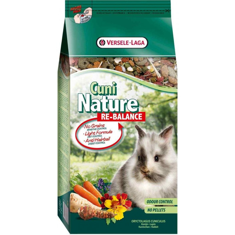 VERSELE-LAGA корм для кроликов Nature Cuni Re-Balance облегченный 700 г